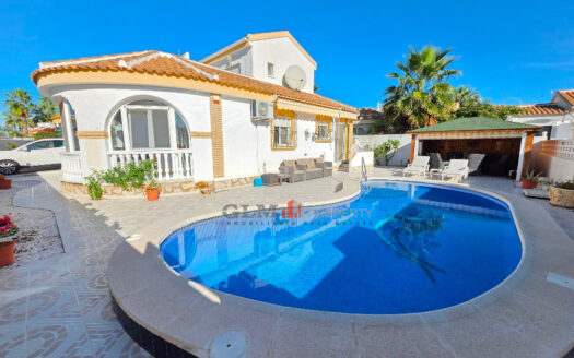 South-Facing Detached Villa for Sale in Oasis Residential, Los Narejos – 3 Bedrooms, 3 Bathrooms, Private Pool and Garage